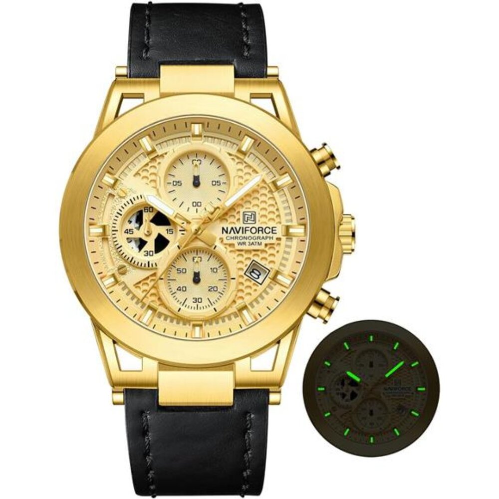 Men Sport Chronograph Watches,with Calendar Quartz Mens Waterproof Wrist Watch